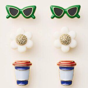 Kate Spade x Target Earring Set - 3 pairs